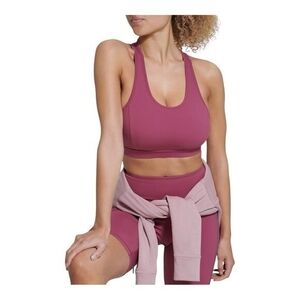 Bass Outdoor Women's Rose Pink Sport Bra L High Compression BCool Nylon